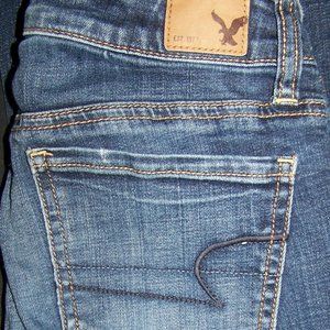 AMERICAN EAGLE JEANS SZ 00 WOMENS JEGGINGS